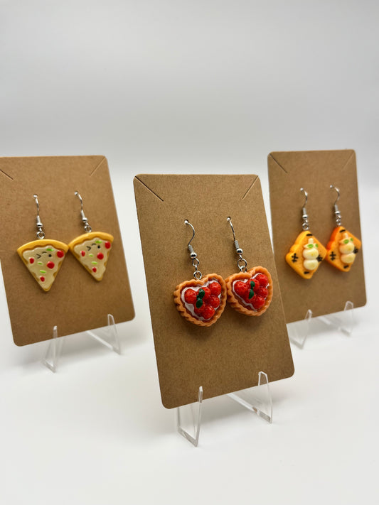 Strawberry Tart Earrings