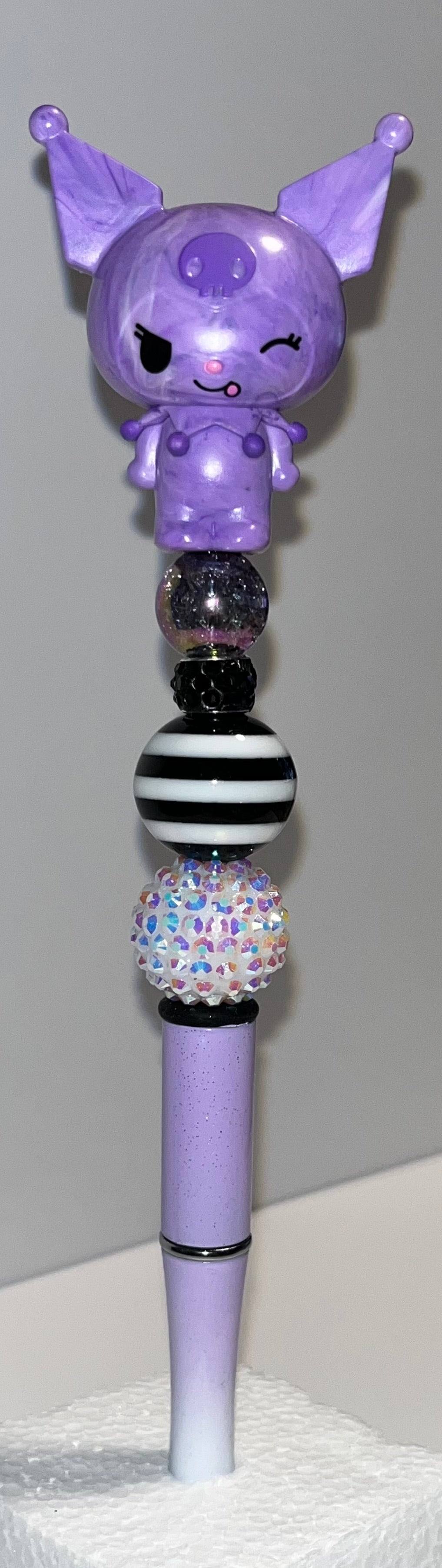 Hand Beaded Kuro Pen!