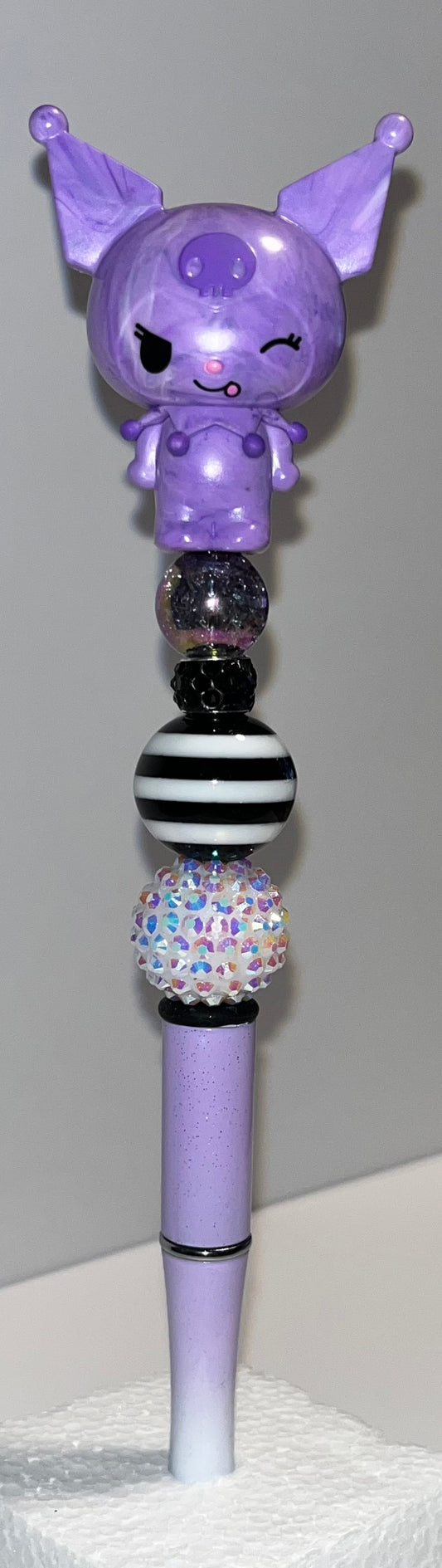 Hand Beaded Kuro Pen!