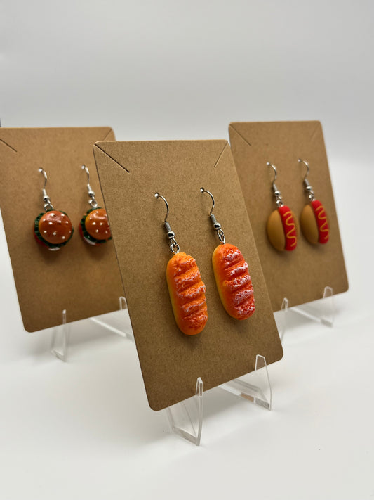 Bread Loaf Earrings