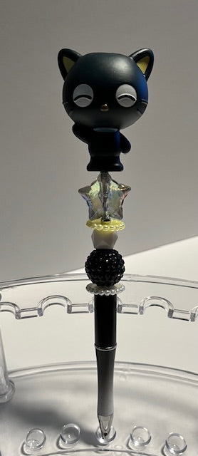 Hand Beaded Choco pen!